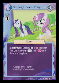 My Little Pony Getting Hooves Dirty Premiere CCG Card