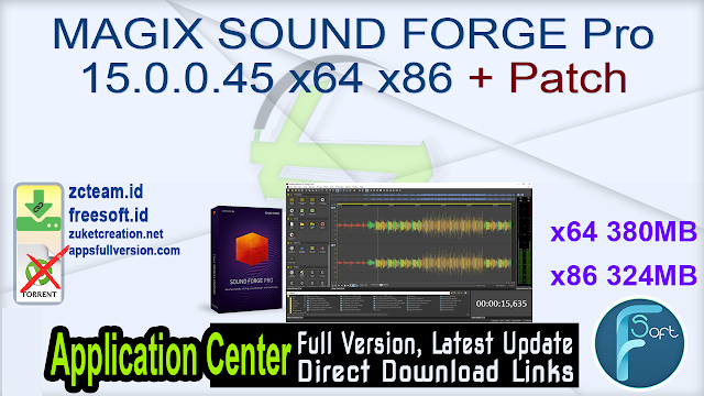 patch sony sound forge pro 10