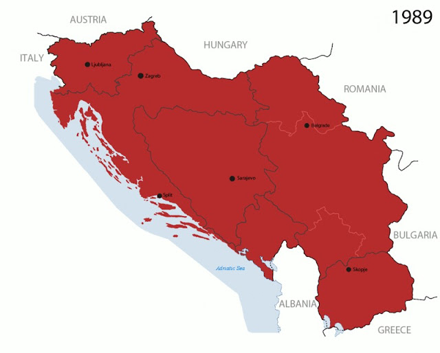 Распад Югославии