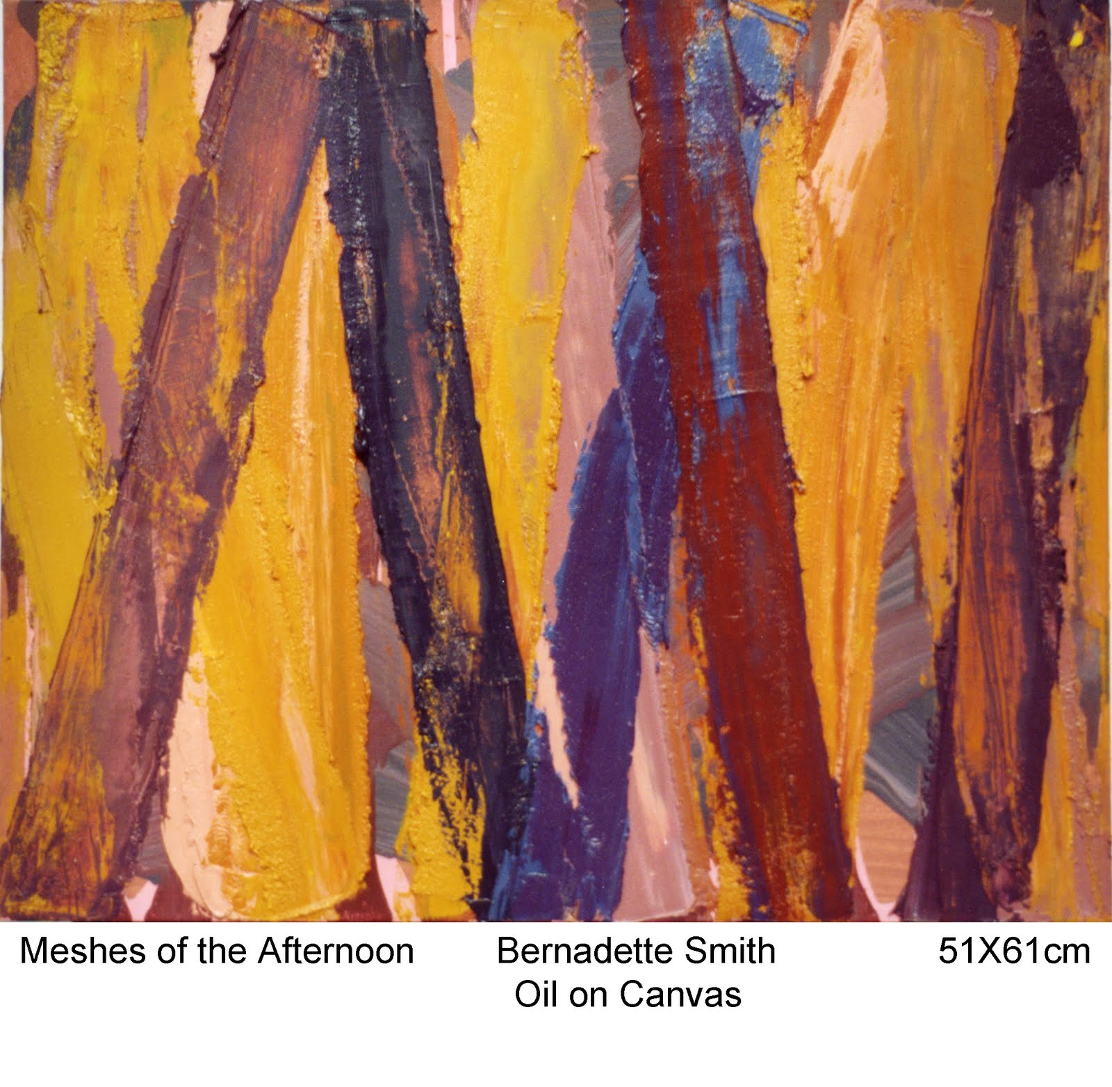 Art Painting by Bernadette Smith: Small to Medium Size Paintings