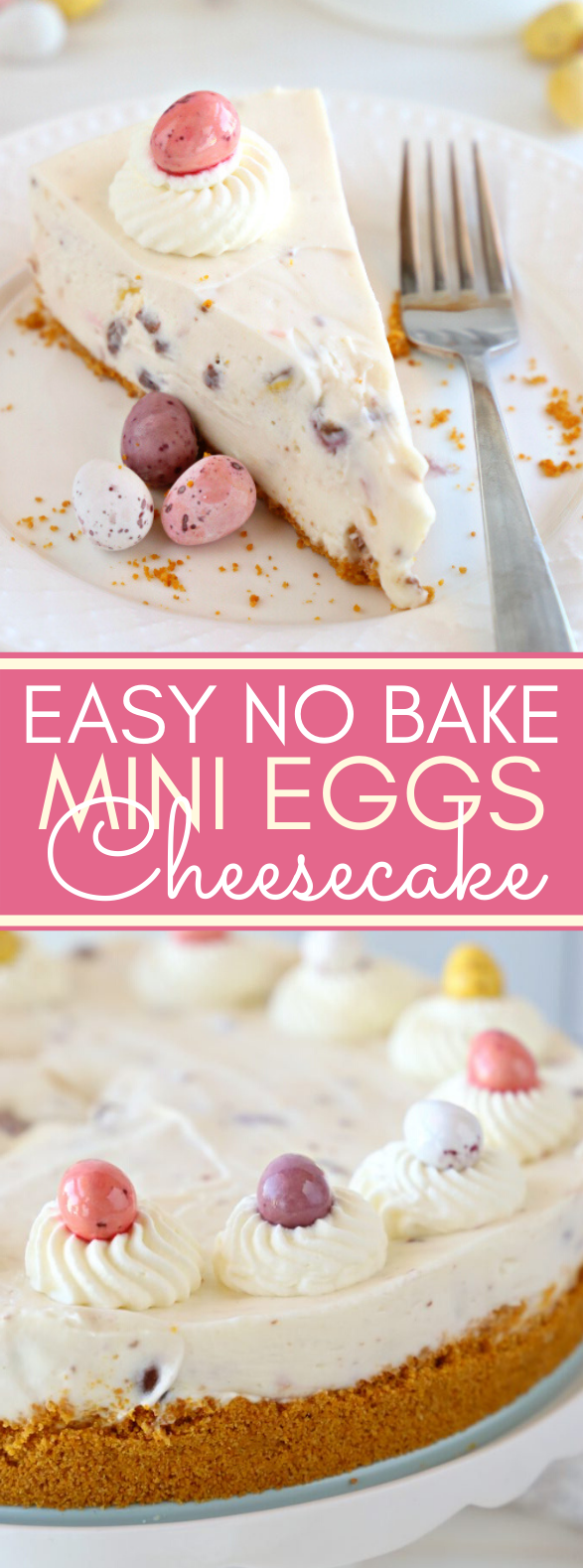 EASY NO BAKE MINI EGGS CHEESECAKE #desserts #easter EASY NO BAKE MINI EGGS CHEESECAKE #desserts #easter