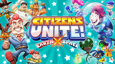 Citizens Unite Earth X Space Game Logo