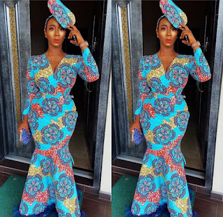 african long gown styles