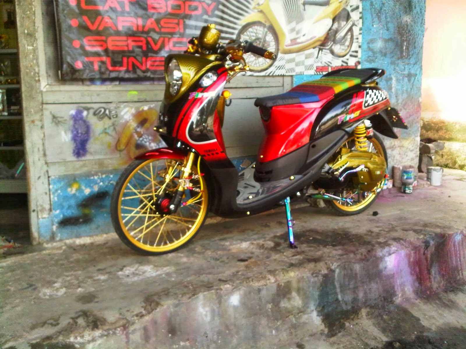 Koleksi Ide Modif Honda Beat Lama Terlengkap Botol Modifikasi