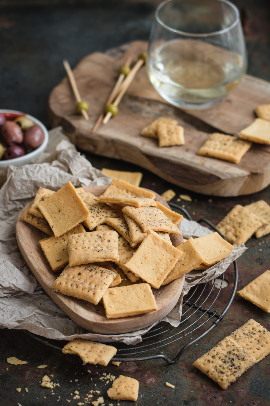 Chic, Chic, Chocolat Crackers, biscuits salés pour l'apéritif