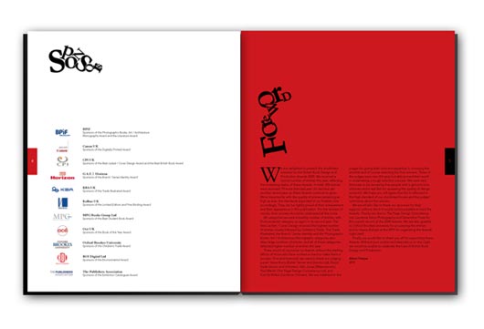 Typographic Brochure Design