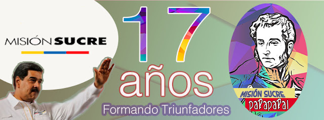 Misión Sucre 17 años formando triunfadores (+PDF Visión y Misión de la Fundación)