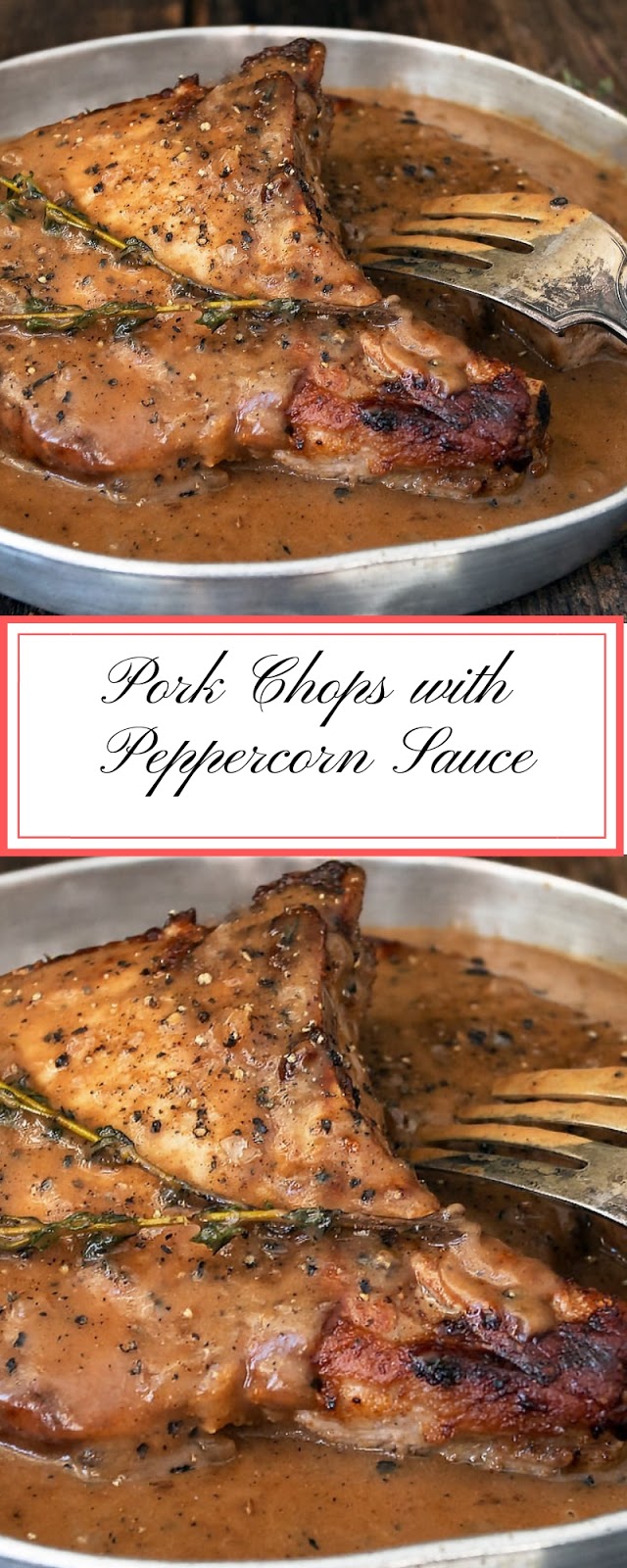 Pork Chops with Peppercorn Sauce Recipe Nabila Kitchen