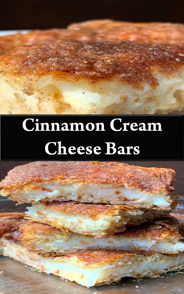 Cinnamon Cream Cheese Bars Dapur Mama