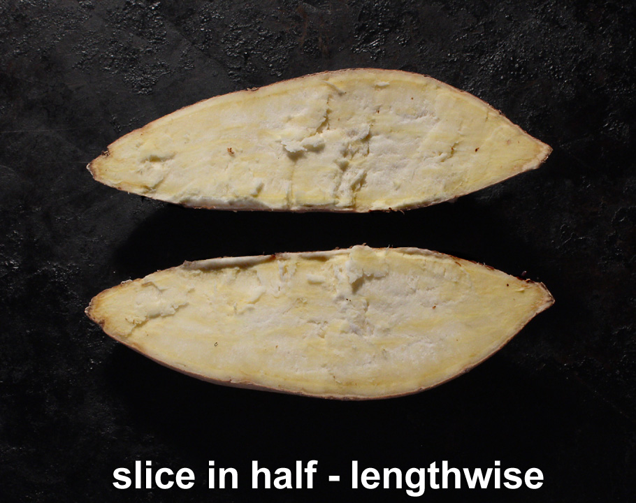 The 99 Cent Chef Grilled Yellow Sweet Potato Video Recipe