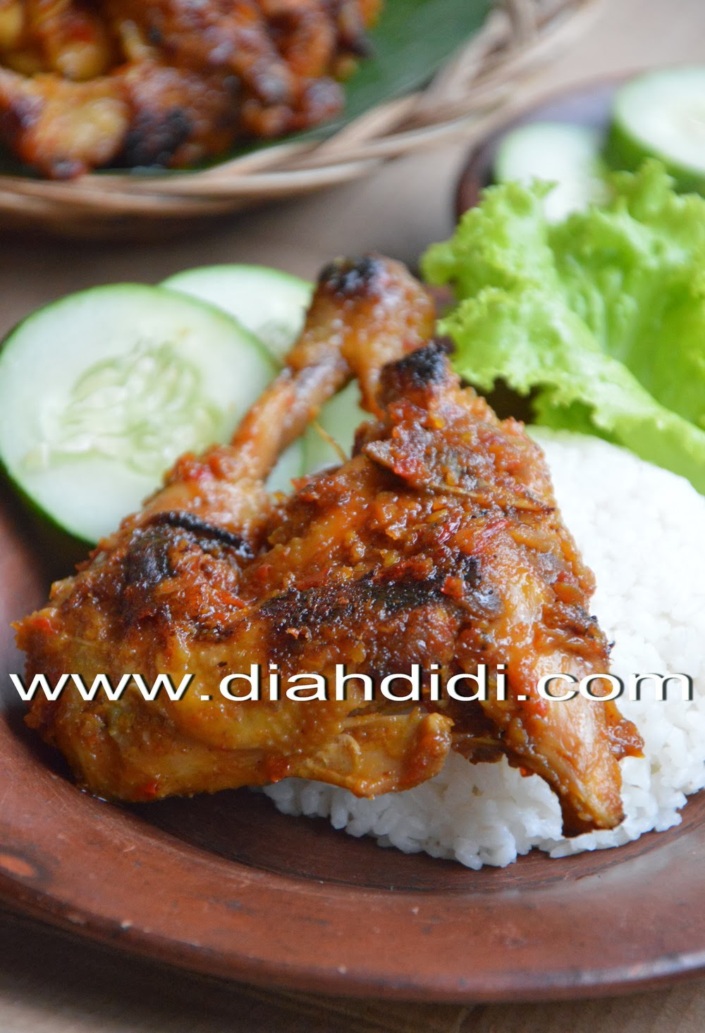 Diah Didi's Kitchen: Pedas Manis Ayam Bakar Bumbu Rujak 