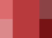 Aurora Red рассветно-красный Монохроматическая палитра Осень-зима 2014 Pantone модные популярные цвета