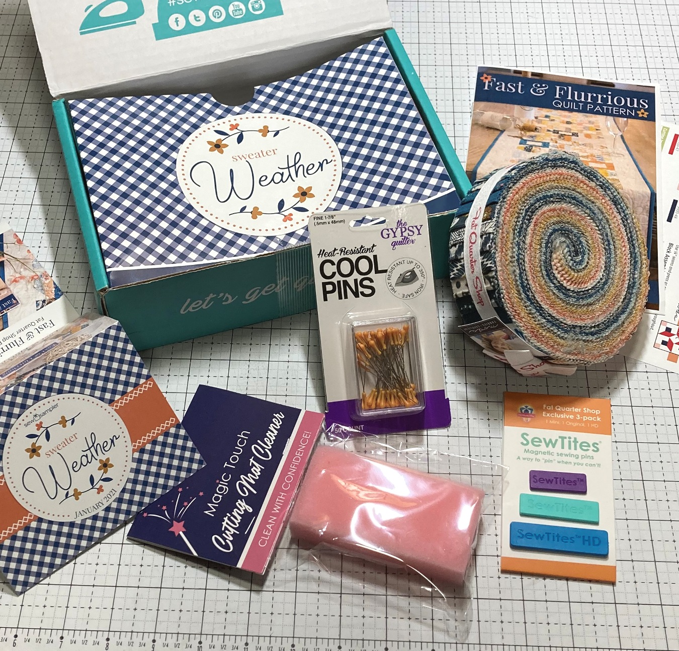Happy Quilting January Sew Sampler!!!