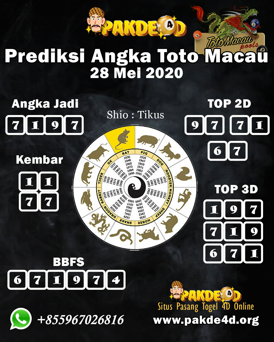 34 Angka jitu toto