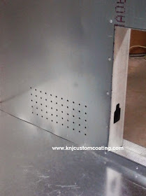 powder coating oven air cirulation