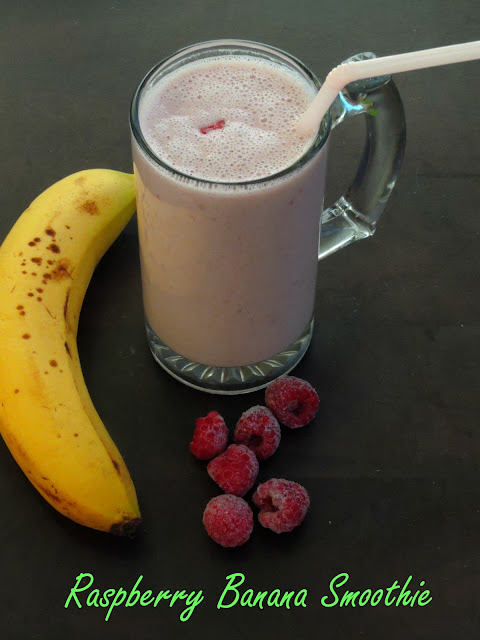 Banana Raspberry Smoothie