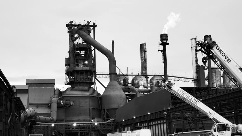 Industrial History The Blast Furnace D complex has an explosion at