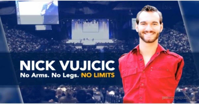Man With no Arms or Legs - Nick Vujicic Man With no Arms or Legs - Nick Vujicic