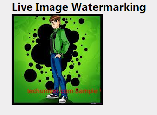 How To Create Dynamic Water Mark On Images Using ASP.NET