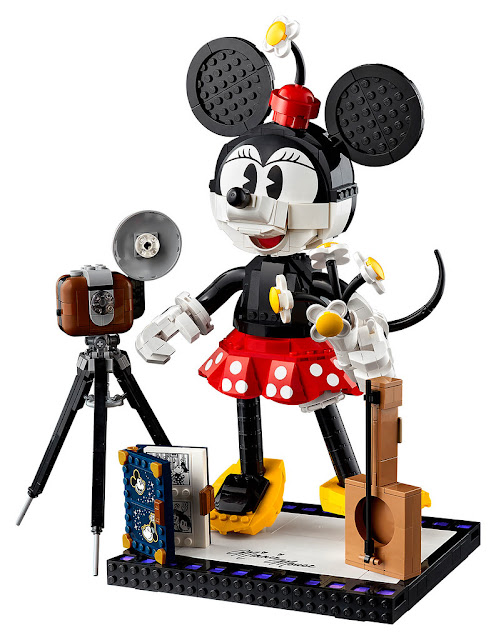 LEGO Disney 43179 Mickey & Minnie Retro 米奇米妮模型 classic Set, animation