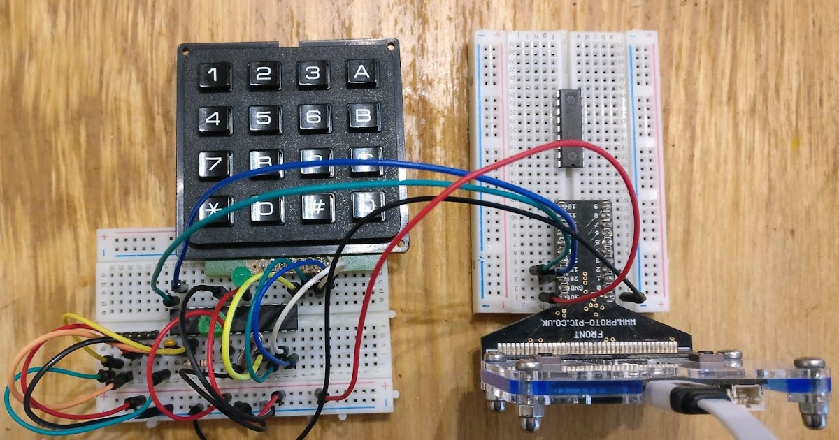 An I2C keypad for the micro:bit - part 2