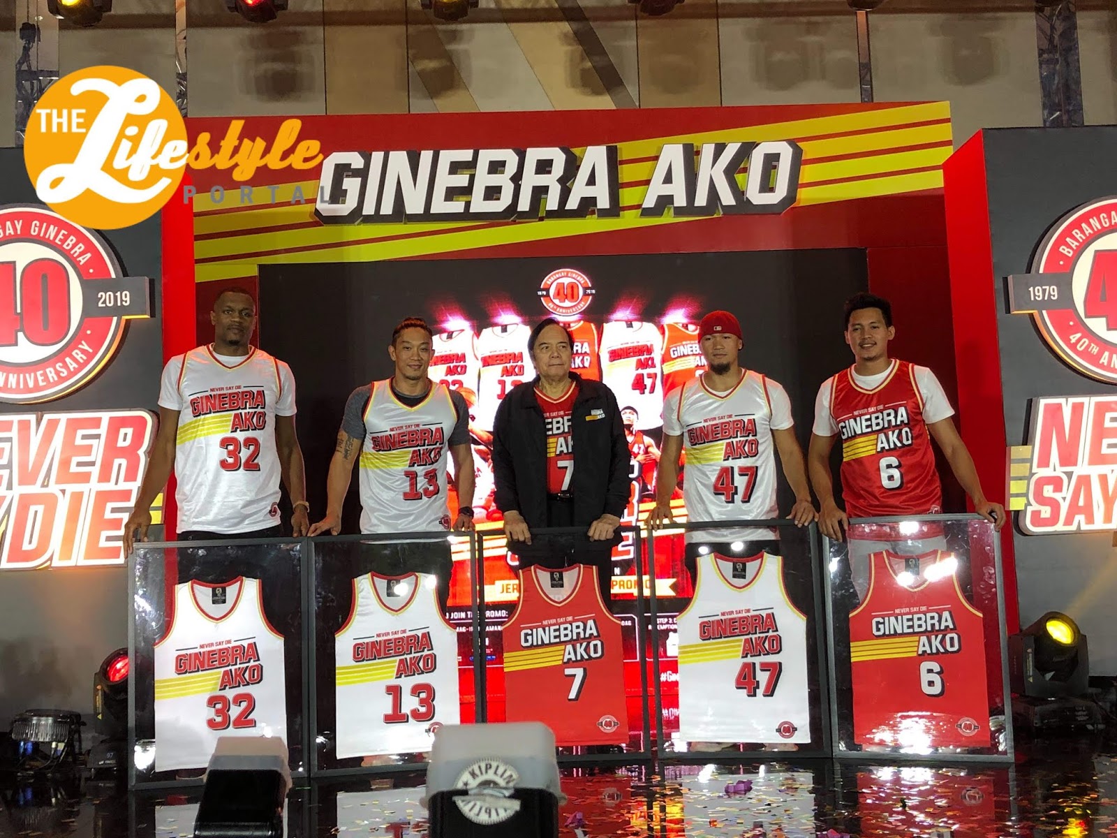 Barangay Ginebra Releases Jersey Collection to Celebrate 40th Anniversary -  Karla Around the World