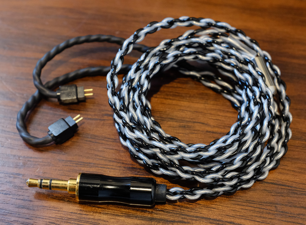 noble audio khan 付属ケーブル　3.5mm 2pin