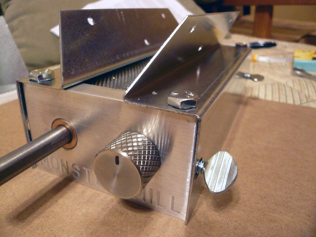 Pig Pail's Above Average Blog My New Monster Brewing Hardware Grain Mill