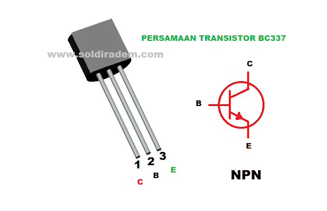 Persamaan Transistor BC337