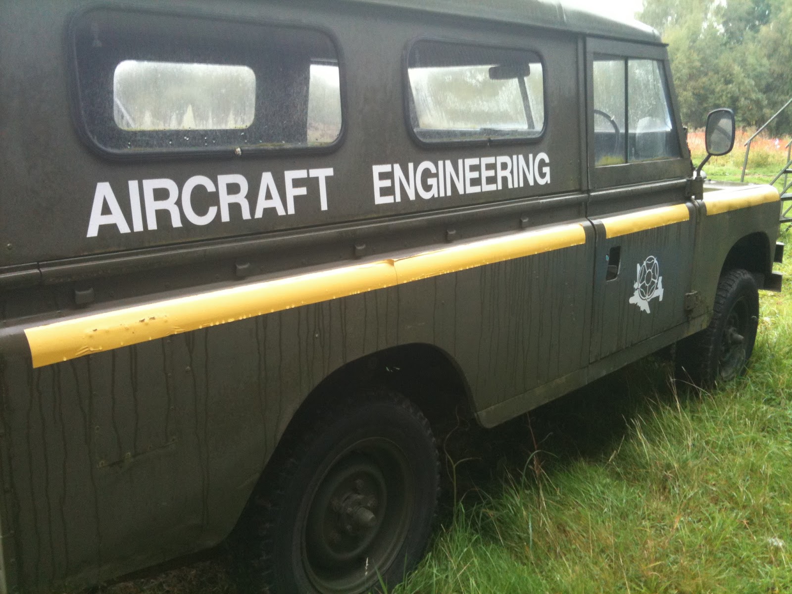 RAF Series 3 EOD Land Rover