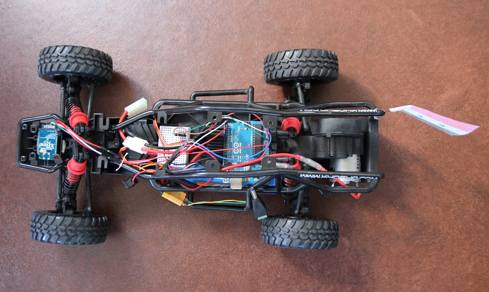 ArduiKyo Using Xbox360 controller to drive a RC car