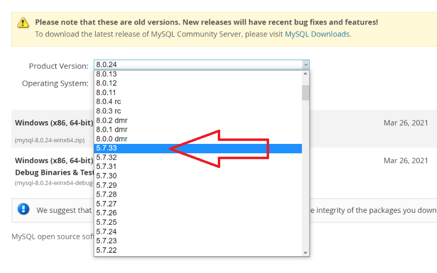 How can we change MariaDB to MySQL in XAMPP  server in Windows 10