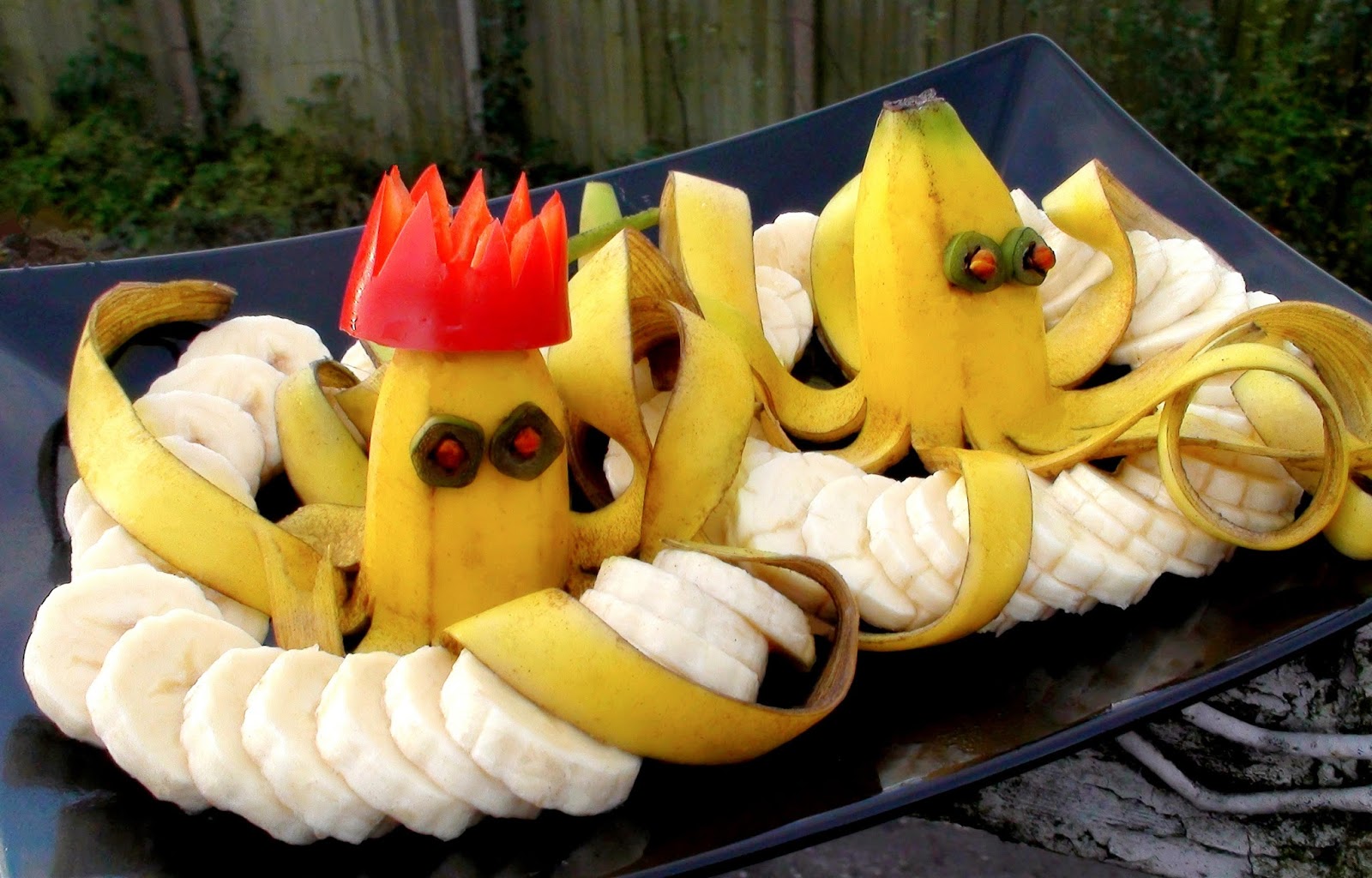banana art decoration arts and crafts project ideas