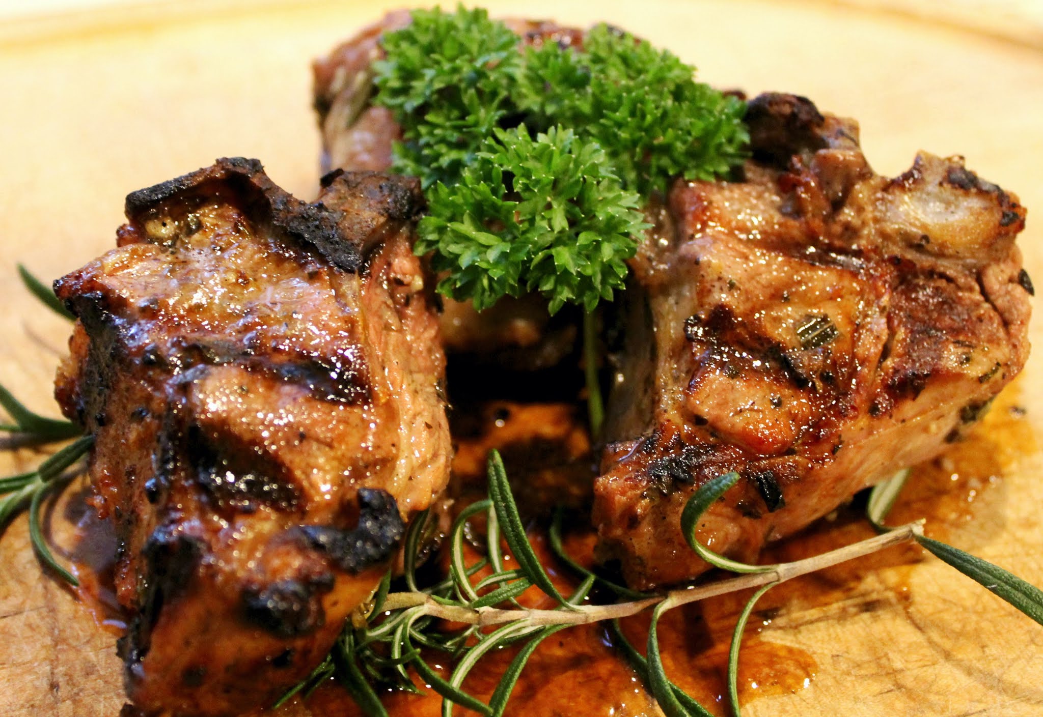 Cooking With Mary and Friends Greek Grilled Lamb Loin Chops