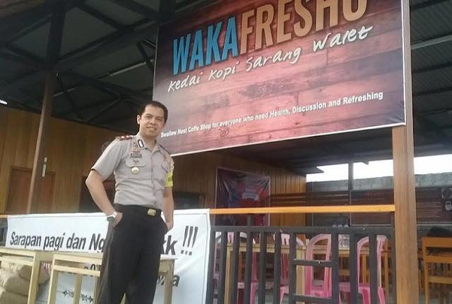 Salut, Wakapolres Ini Pilih Jualan Kopi Ketimbang Nikmati Kredit Ribawi