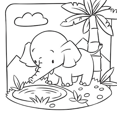 Coloreamos Animalitos de la Selva | Mundo de Rukkia