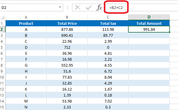 Excel vba cell with formula