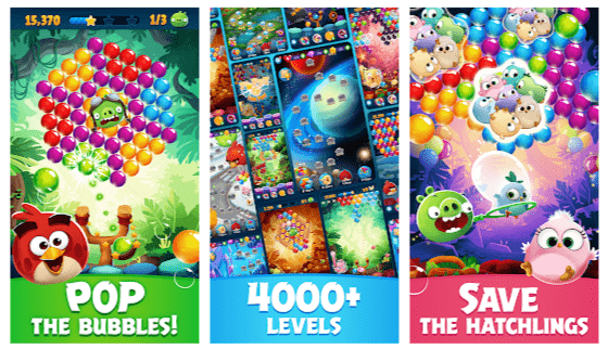 Angry Birds POP Bubble Shooter Mod Apk