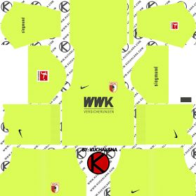 FC Augsburg Kits 2019/20 -  Dream League Soccer Kits