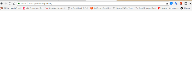 cara membuka telegram web