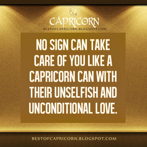 No Sign Can Take Care Of You Like Capricorn Can Capricorn Life