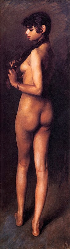 John Singer Sargent - Ragazza egiziana nuda