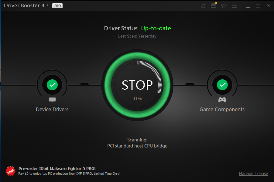 Iobit driver booster pro 6.0.2.639 + serial key