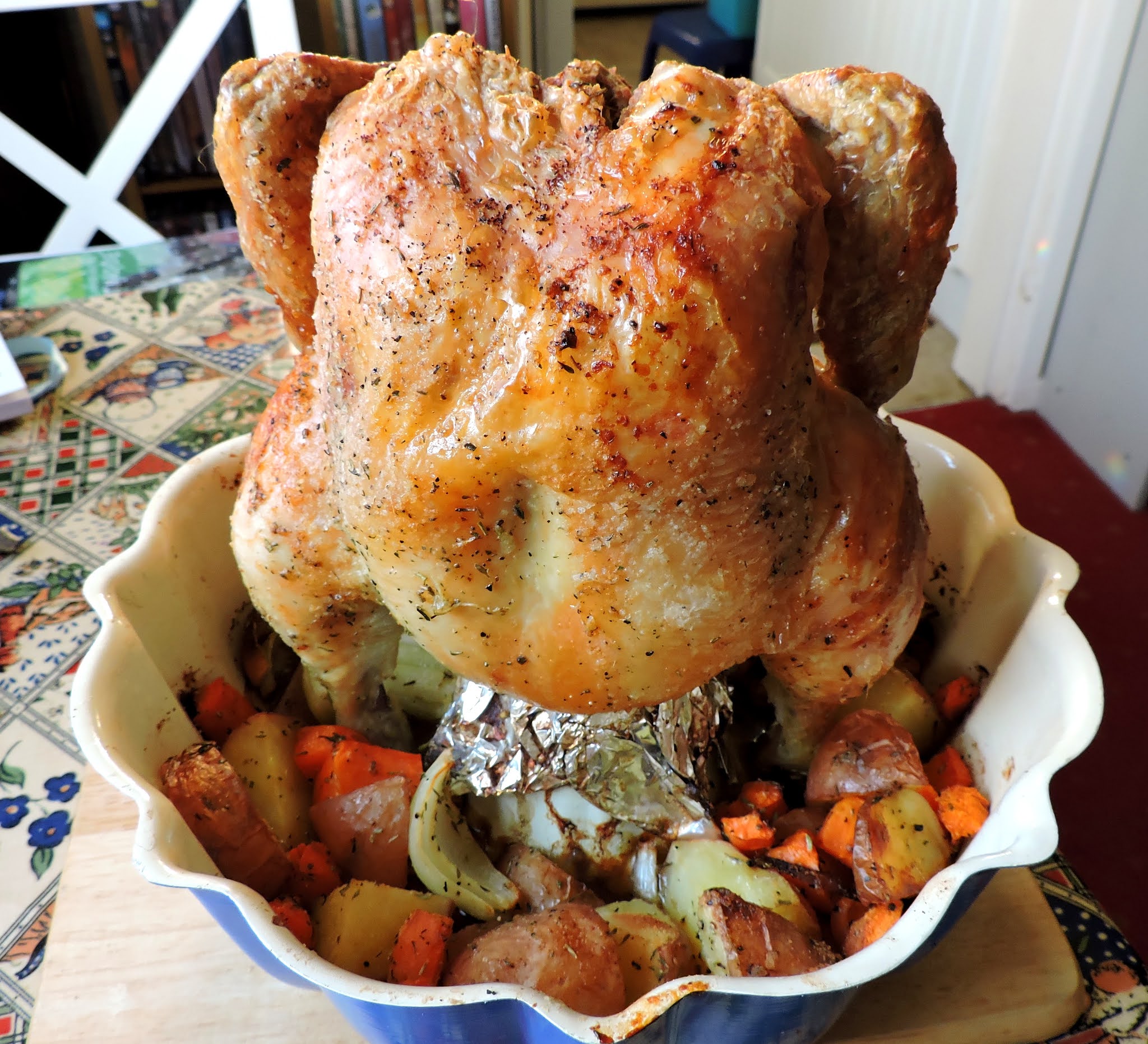 Bundt Pan Roast Chicken The English Kitchen