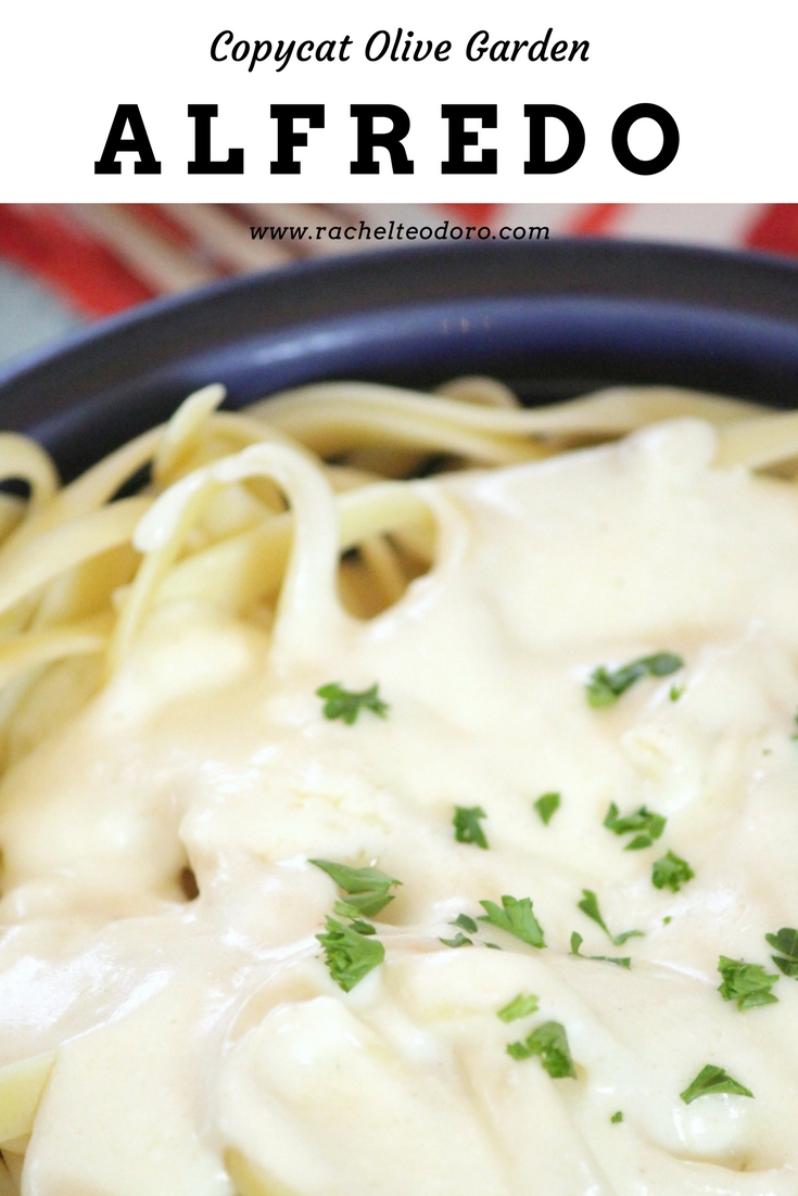 Copycat Olive Garden Alfredo Recipe