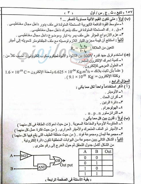 امتحانات السودان 2016 جميع مواد الثانوية العامة