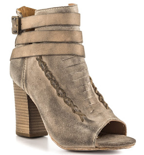 Shoe of the Day | Diba In The Books Peep-toe Bootie | SHOEOGRAPHY