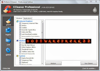 CCleaner Professional and Business Edition v4.06.4324 Screen 2