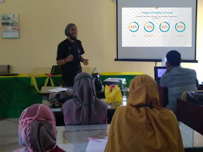 Pelatihan dan serah terima Web Sekolah SMAN 7 Lhokseumawe