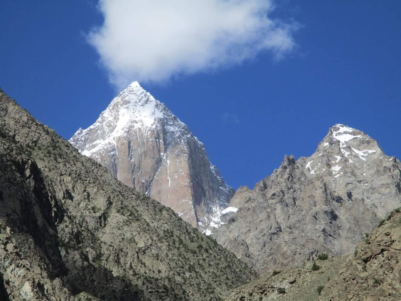 peak in Ishkoman valley. mountaineer valley in Gilgit-Baltistan. Kohsar peak Maturamdan/Matramdan Ishkoman, Ghizer Gilgit-Baltistan, Pakistan